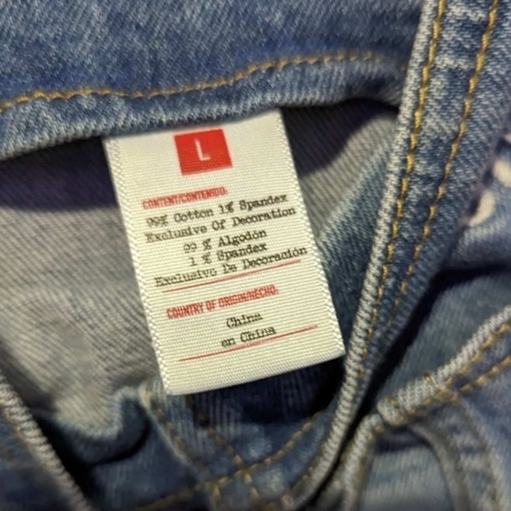 Pride Short Overalls. Women's size Large.‎ - Picture 6 of 6